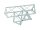 DECOTRUSS SAT-43 4-way piece /\ silver