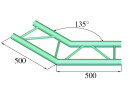 ALUTRUSS BILOCK BQ2-PAC23H 2-way Corner 135°