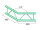 ALUTRUSS DECOLOCK DQ2-PAC23V 2-Weg Ecke 135°