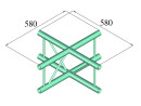 ALUTRUSS DECOLOCK DQ2-PAC41V 4-way Cross Piece