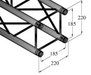 ALUTRUSS DECOLOCK DQ4-250 4-Punkt-Traverse