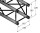 ALUTRUSS DECOLOCK DQ4-250 4-way Cross Beam