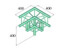 ALUTRUSS DECOLOCK DQ4-PAL30 3-Way Corner 90°