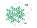 ALUTRUSS DECOLOCK DQ4-PAC41 4-Weg Kreuz