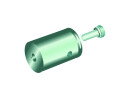 ALUTRUSS DECOLOCK female conical coupler w.screw