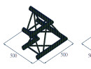 ALUTRUSS TRILOCK E-GL33 C-21 2-Way Corner 90°