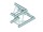 ALUTRUSS TRILOCK E-GL33 C-21 2-way Corner 90°