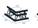 ALUTRUSS TRILOCK E-GL33 C-22 2-Way Corner 120°