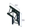 ALUTRUSS TRILOCK E-GL33 C-24 2-Weg-Ecke 90° /\