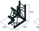 ALUTRUSS TRILOCK E-GL33 C-33 3-Weg-Ecke