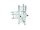 ALUTRUSS TRILOCK E-GL33 C-45 4-way Piece \/ right