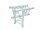 ALUTRUSS TRILOCK 6082AT-35(50) 3-way T-Piece