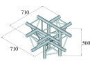 ALUTRUSS TRILOCK 6082AC-53 5-Weg-Stück \/