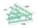 ALUTRUSS QUADLOCK S6082C-20 2-way Corner 60°