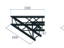 ALUTRUSS QUADLOCK 6082C-19 2-Wege-Ecke 45°