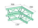 ALUTRUSS QUADLOCK 6082C-22 2-Way Corner 120°