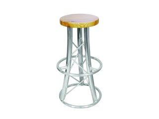 ALUTRUSS Bar Stool, curved