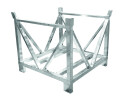 ALUTRUSS Dolly for Steel Base Plates Square 80x80