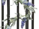 EUROPALMS Flowering Garland, artificial, blue, 180cm