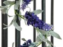 EUROPALMS Flowering Garland, artificial, violet, 180cm