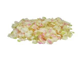EUROPALMS Rose Petals, artificial, yellow/pink, 500x