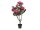 EUROPALMS Peonies, rose, artificial plant, 90cm