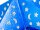 EUROPALMS Star Lantern, Paper, blue, 75 cm