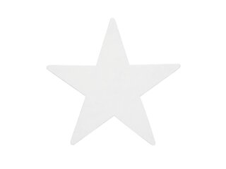 EUROPALMS Silhouette Stern, weiß, 58cm