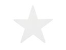 EUROPALMS Silhouette Star, white, 58cm
