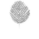 Glitter branch Color: silver Size: 26x14x0x0 Diameter: 0...