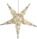 LED-3D Silhouette "Star", silber, Outdoor, 48...