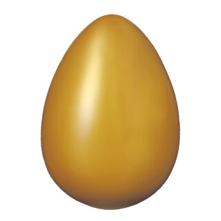 Ei aus Kunststoff     Groesse: 30cm, Ø20cm    Farbe: gold