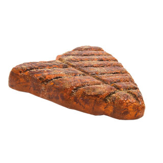 Steak grilled - Material: 3D - Color: brown - Size: 40x40x8cm