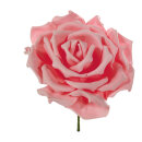 Rose head made of foam Ø50cm Color: pink