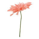 Dahlia flower head with 45cm stem - Material:  - Color:...