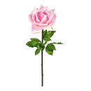 Rose artificial silk, styrofoam Ø 50cm, 135cm Color: pink