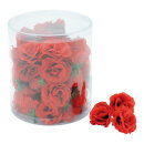 Rose heads 48pcs./blister, artificial silk     Size:...