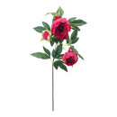 Peony 3-fold, made of artificial silk     Size: 75cm...