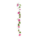 Hibiskusgirlande      Groesse: 180cm - Farbe: pink