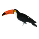 Toucan styrofoam with feathers - Material:  - Color:...