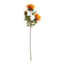 Rosenzweig 3-fach     Groesse: 80cm - Farbe: orange