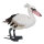 Pelican standing - Material:  - Color: white/grey - Size: 30cm