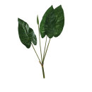 Calla-Lily leaves 4-fold     Size: 76cm    Color: green