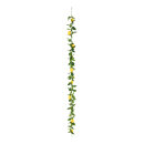 Lemon garland with 10 lemons and leaves 180cm Color:...