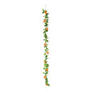 Orange garland with 10 oranges and leaves - Material:  -...