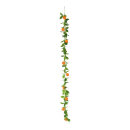 Orange garland with 10 oranges and leaves     Size: 180cm...