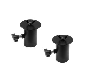 OMNITRONIC BOB-4 Stand Adaptor black 2x