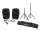 OMNITRONIC Set XFM-212AP + Speaker Stand MOVE MK2