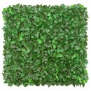 Künstliche Hecke"Ivy" in modularen Kunststoffplatten, 50 x 50 cm, PVC-Blätter sind UV-beständig