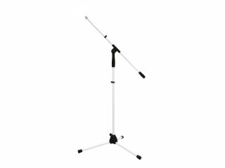 OMNITRONIC Microphone Tripod MS-1W with Boom Arm white